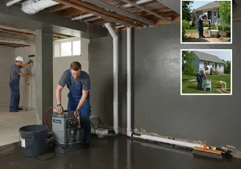 Basement Waterproofing and Flood Prevention process in Livingston County, IL